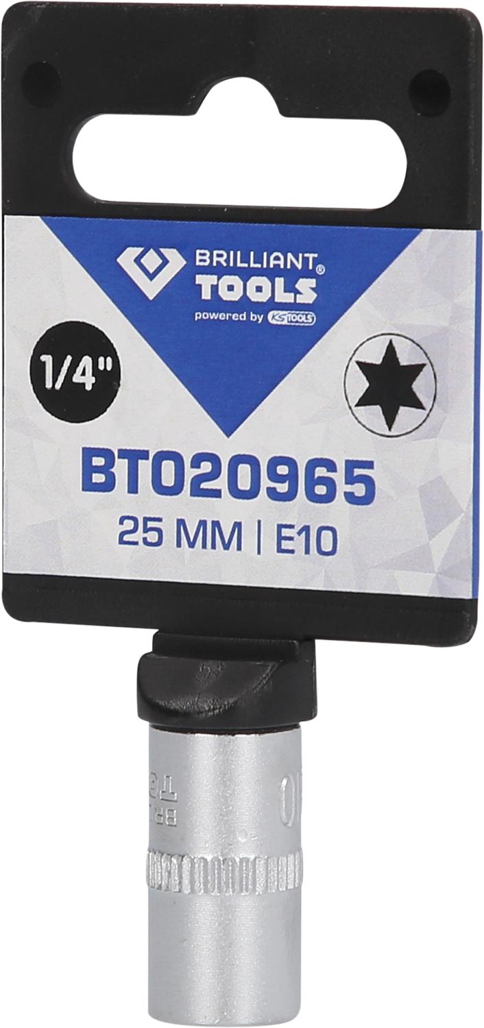 Brilliant Tools Douille Torx E 1/4