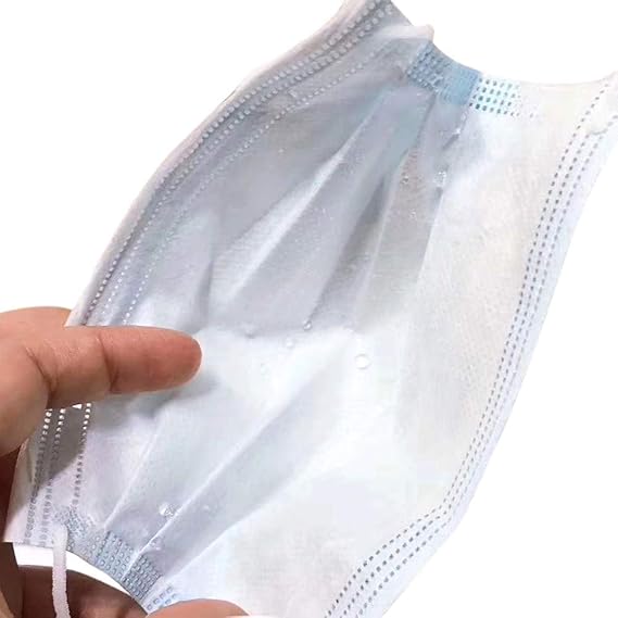 Pack de 300 masques jetables à trois couches (100 bleus, 100 noirs, 100 roses) avec une filtration élevée et une bonne respirabilité - 2