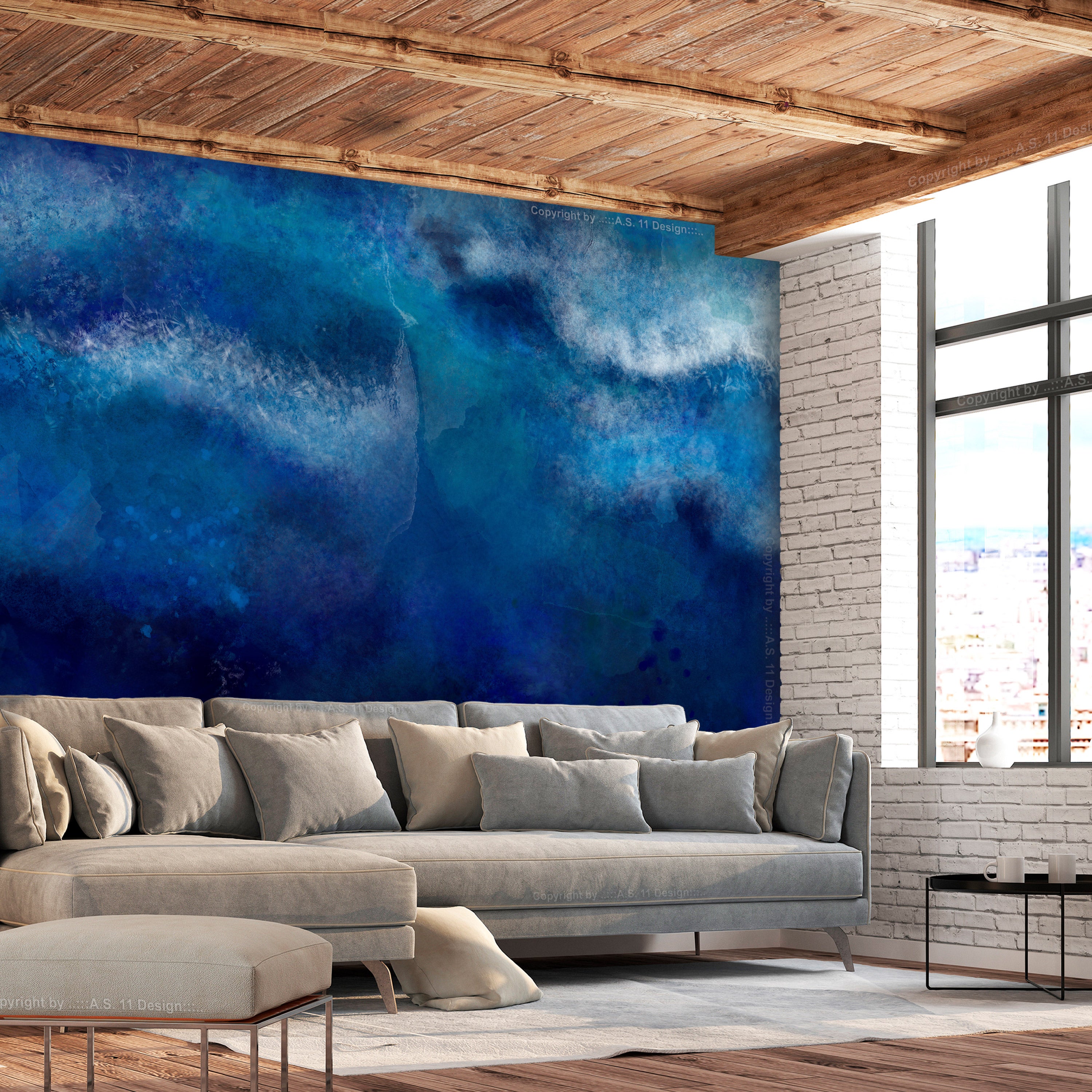 Papier Peint - Landing Stage Silky Water 384x260cm - Intissé main image 0