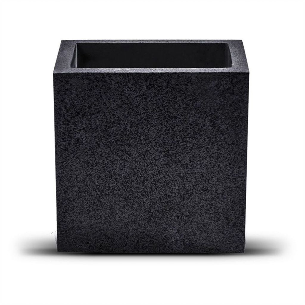 Kwadratowa lampa ścienna LED G9 (maks. 25 W) z betonu w kolorze ciemnoszarym IP20