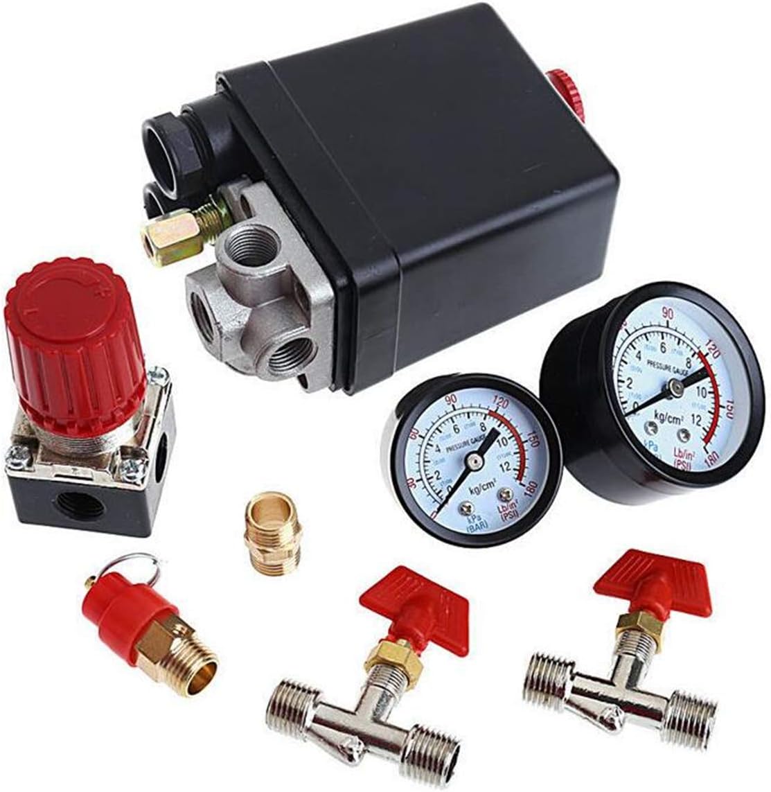 Pressostat De Compresseur D'air Réglable 90-120 PSI - Neuf, Pour Contrôle De Pression