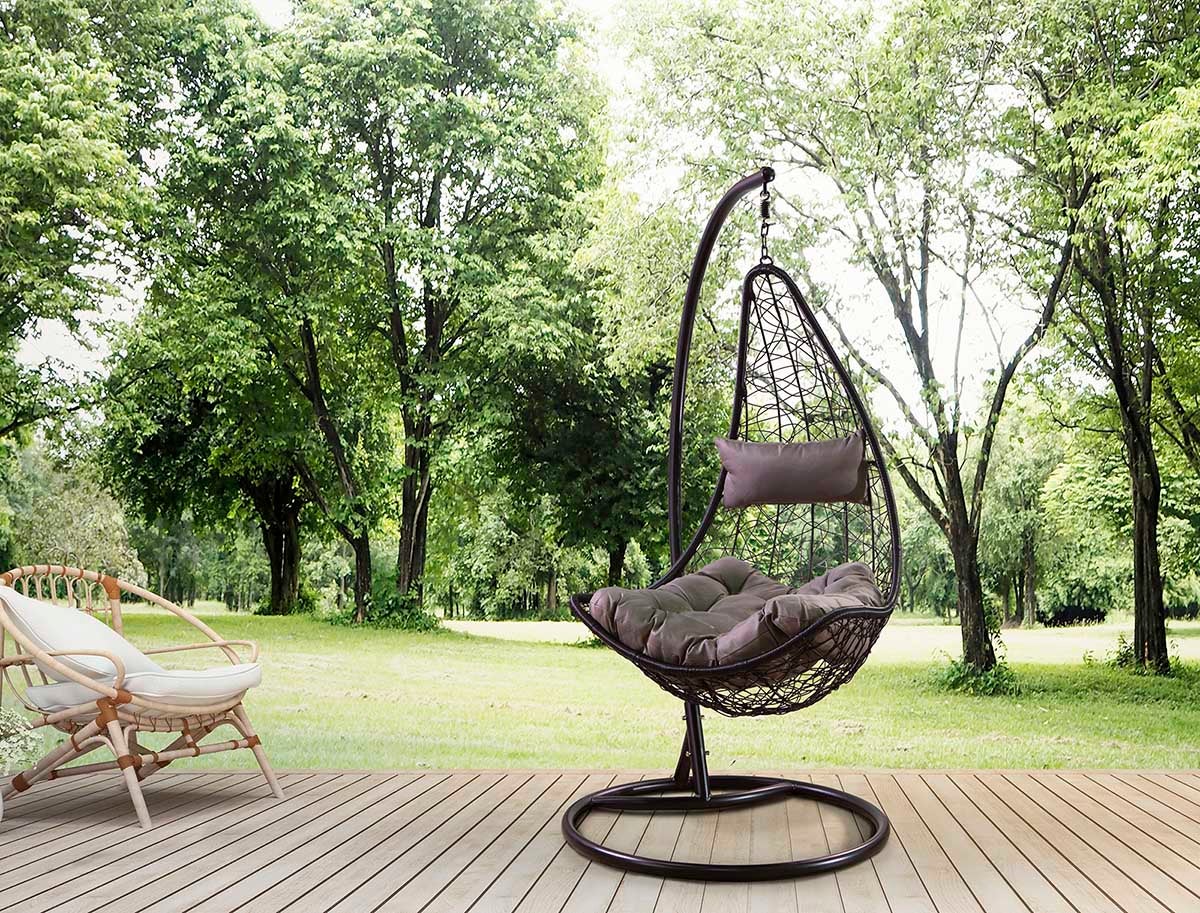 Silla Hamaca Columpio Terraza Homecenter Columpio Mecedora Terraza