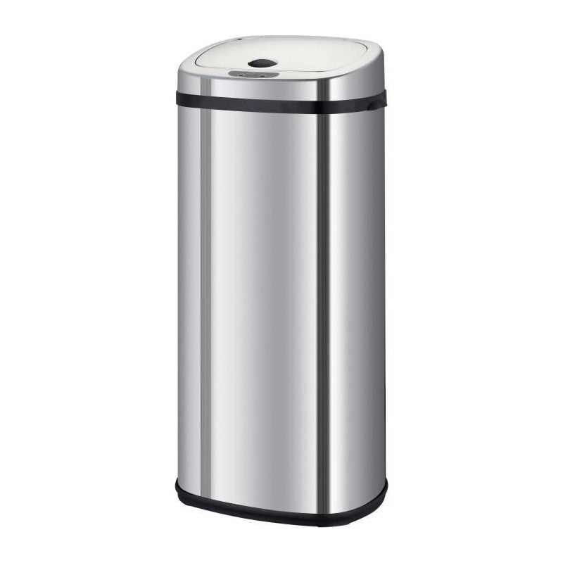 Automatyczny Kosz na Śmieci Inox LARGO srebrny 42L