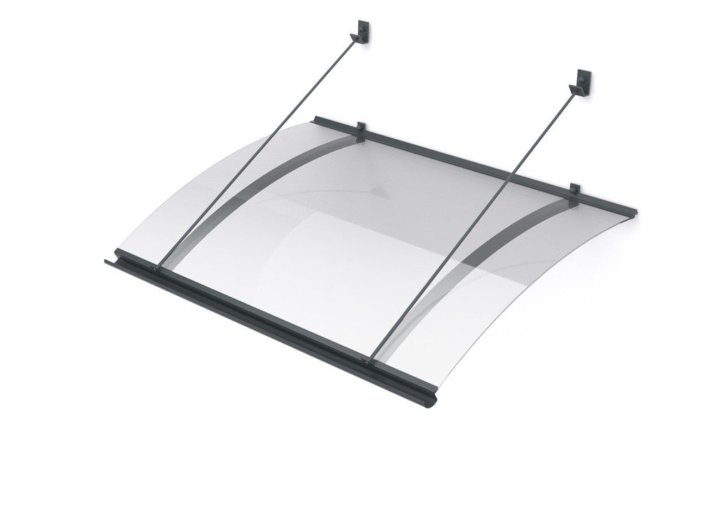 Zadaszenie KWARC 120x82 antracyt