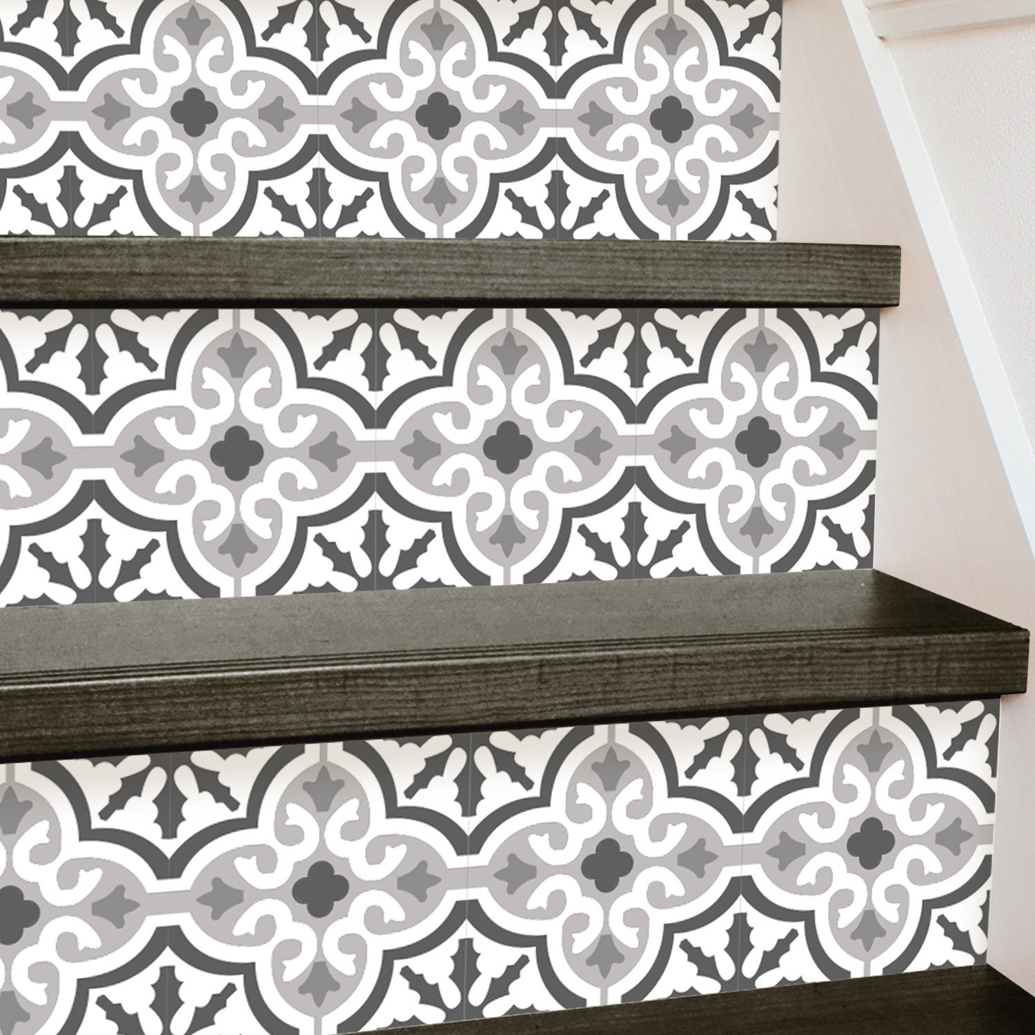 Zestaw 10 naklejek na schody - 18 x 100 cm - Do stopni schodowych, projektów DIY, płytek - Dekoracja domu