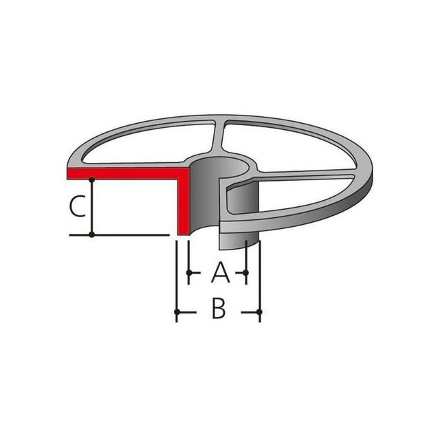 Guides à copier pour Défonceuse MAKITA RP0900 , RP1800, RP2300, RT0700 - 18 mm x 20 mm x 13 mm