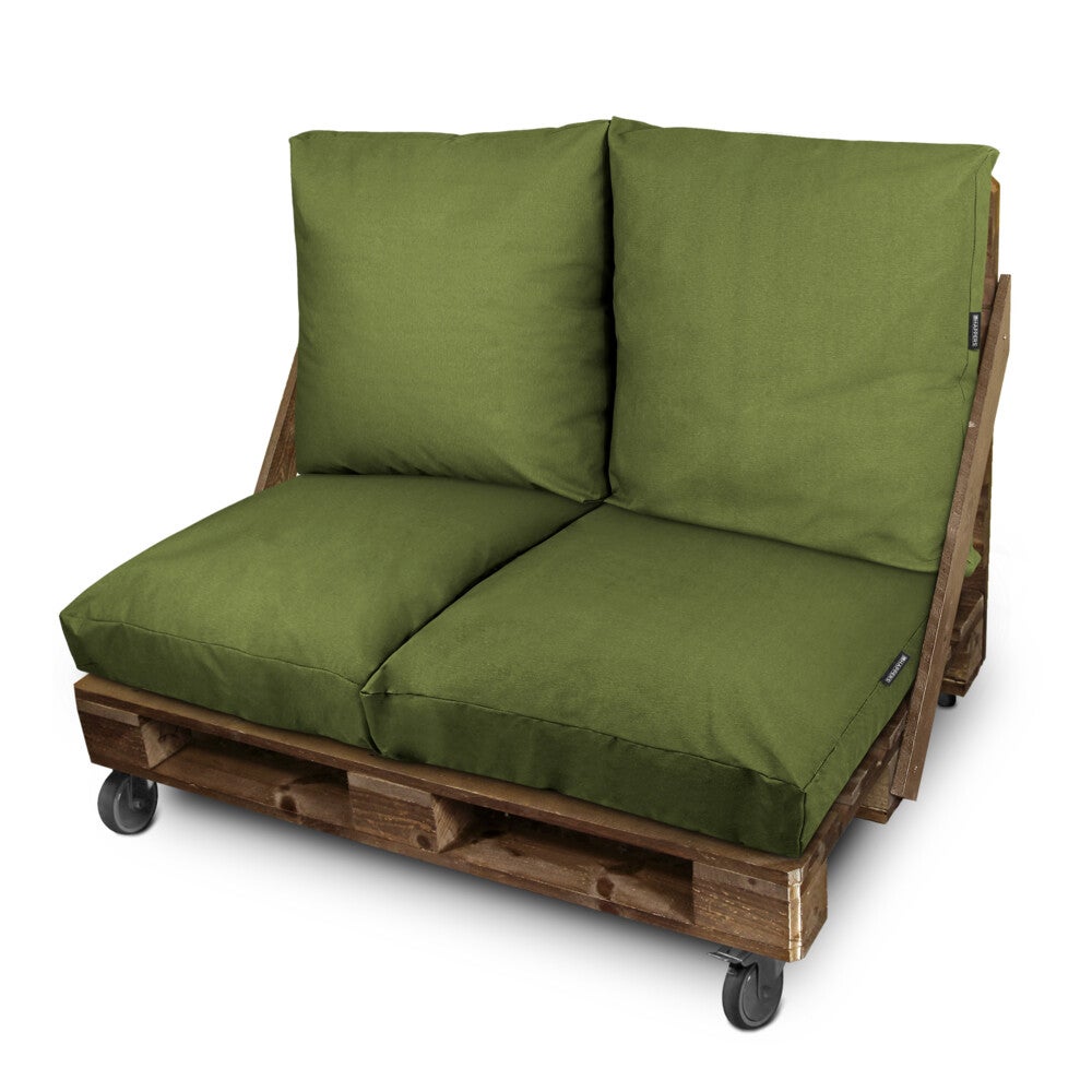 Happers cojín de suelo multiusos exterior naylim mate verde 60x60 (1 unidad)