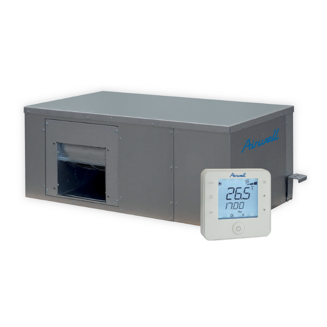 Pompe à chaleur sur boucle d'eau MONOBLOC DFMO 2.2 kW Monophasé - AIRWELL - 7MB030001