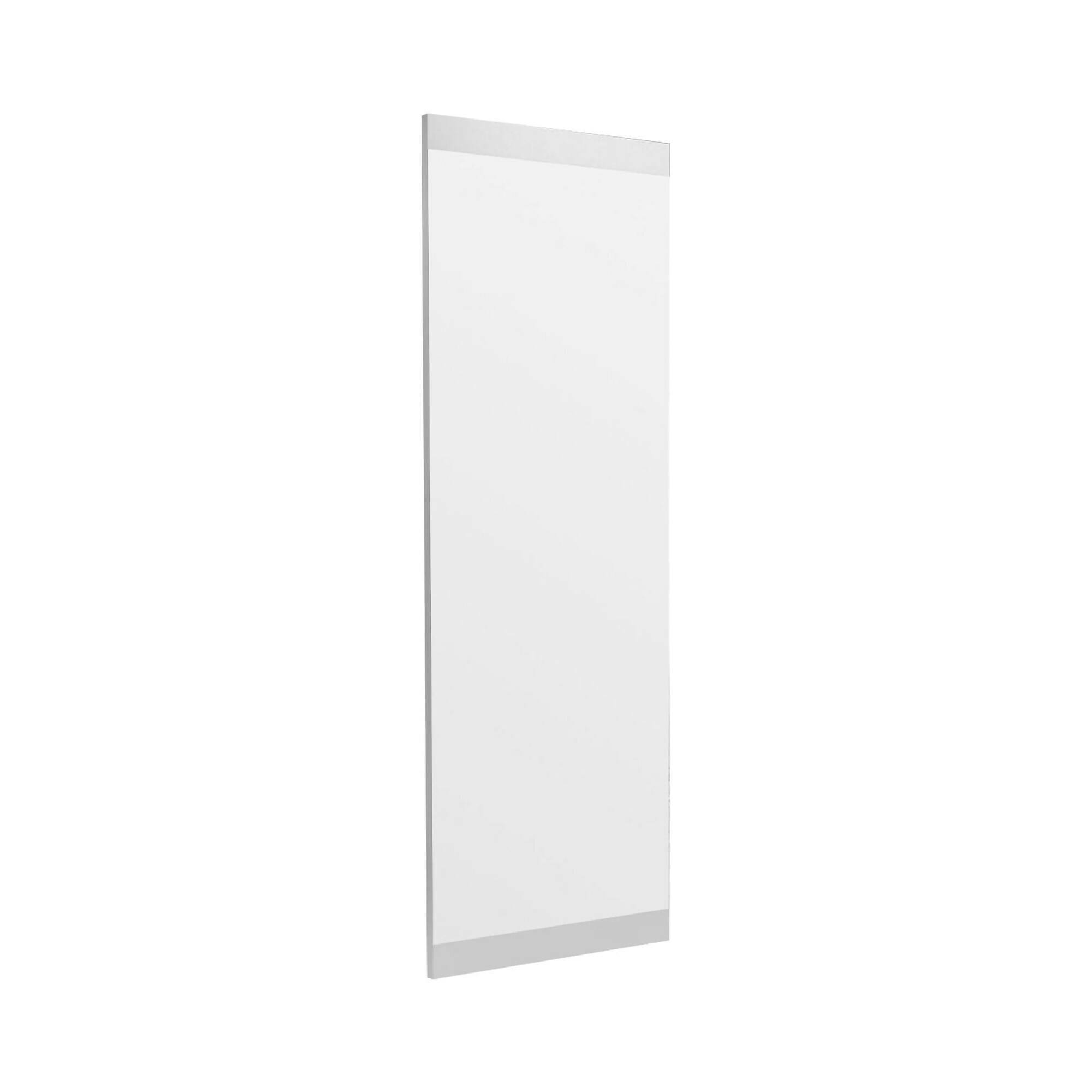 Espejito fiammetta, espejo, objeto de decoración de pared, decoración de espejo, 40x2h120 cm, blanco