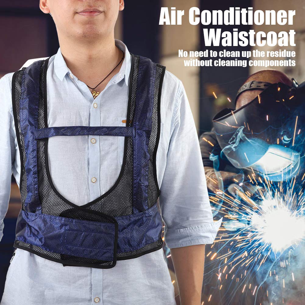 Gilet de refroidissement de glace pour hommes et femmes, gilet de climatisation, gilet de refroidissement Vortex, gilet de sécurité pour climatiseur a - 7