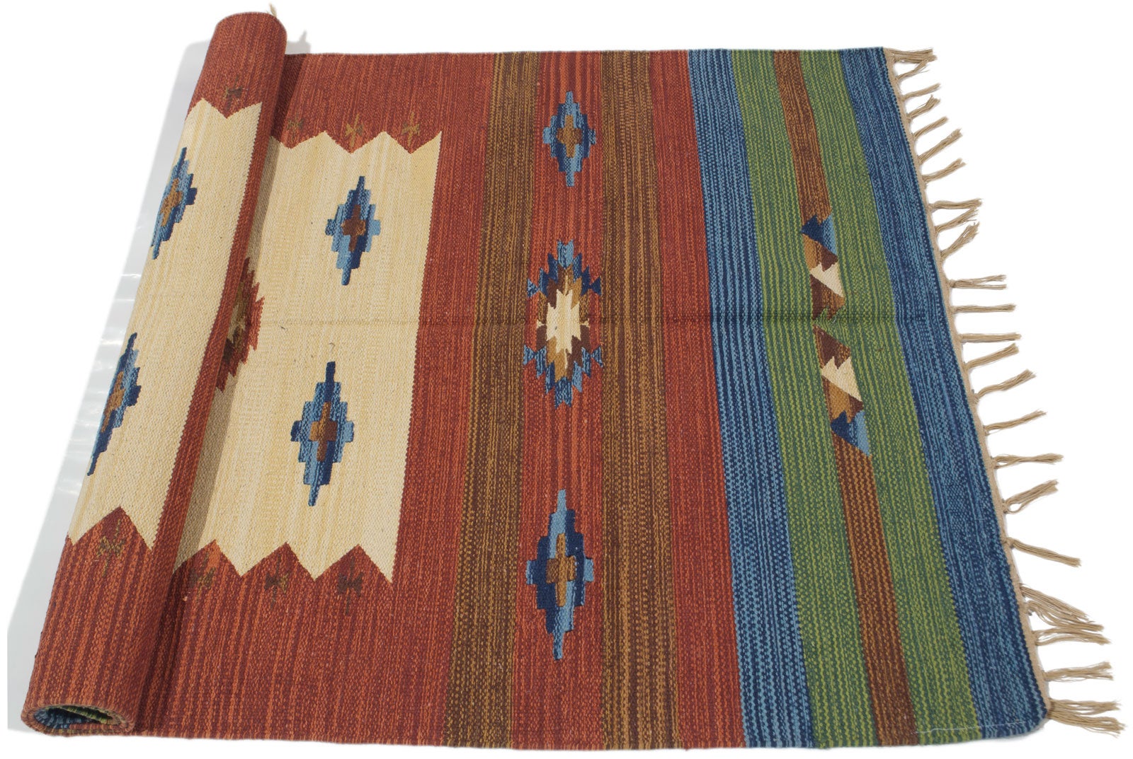 150x90 CM Authentik Kilim Kelem Oryginalny Ręcznie Robiony Klasyczny STYL