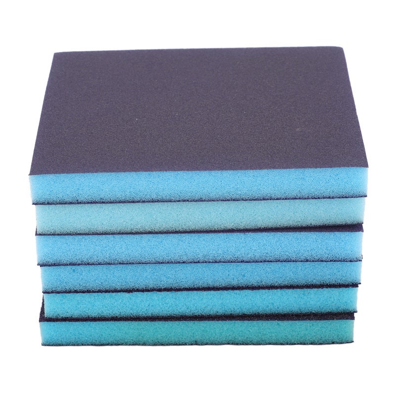 SWZHAI Lot de 6 éponges abrasives, grain 60/80/100/120/180/220