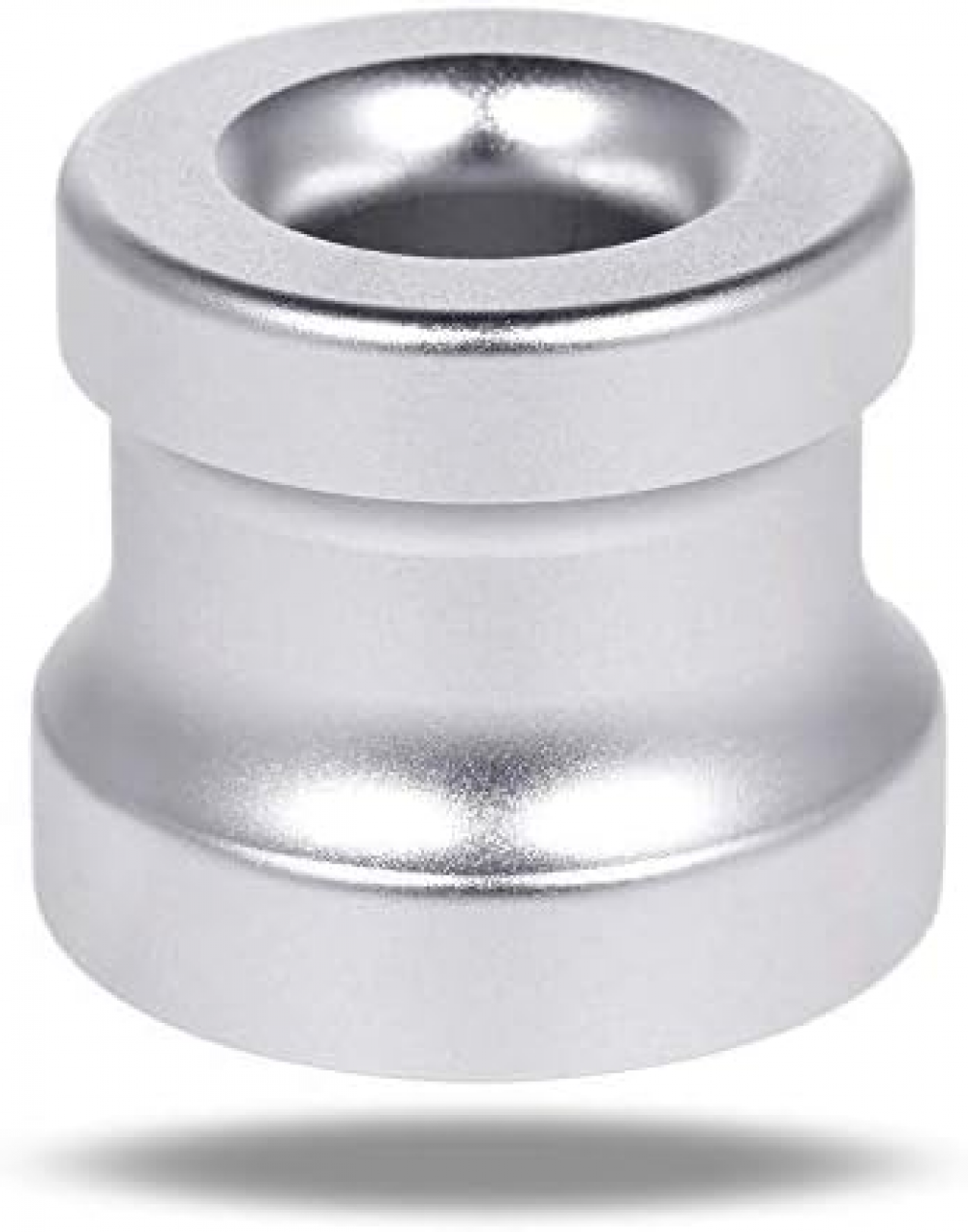 Podstawa pod maszynkę do golenia, miniaturowy aluminiowy stojak na maszynkę do golenia, podstawa pod maszynkę z zabezpieczeniem (srebrna)