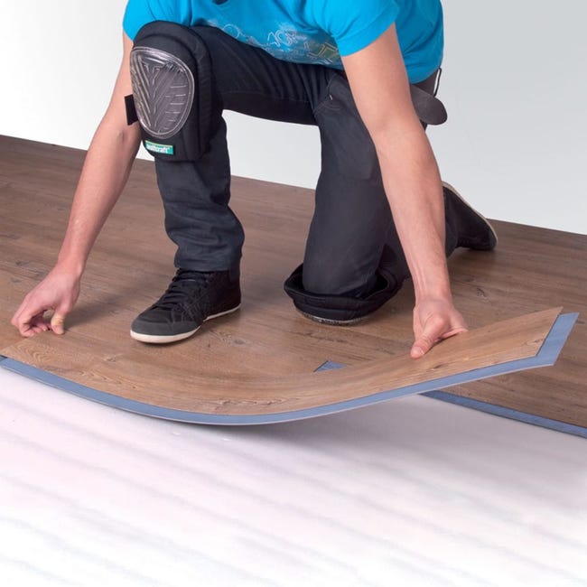 Ginocchiere Comfort Wolfcraft - Con Inserti In Gel, Protezione Antiforatura, Regolabili In Velcro - Foto 5