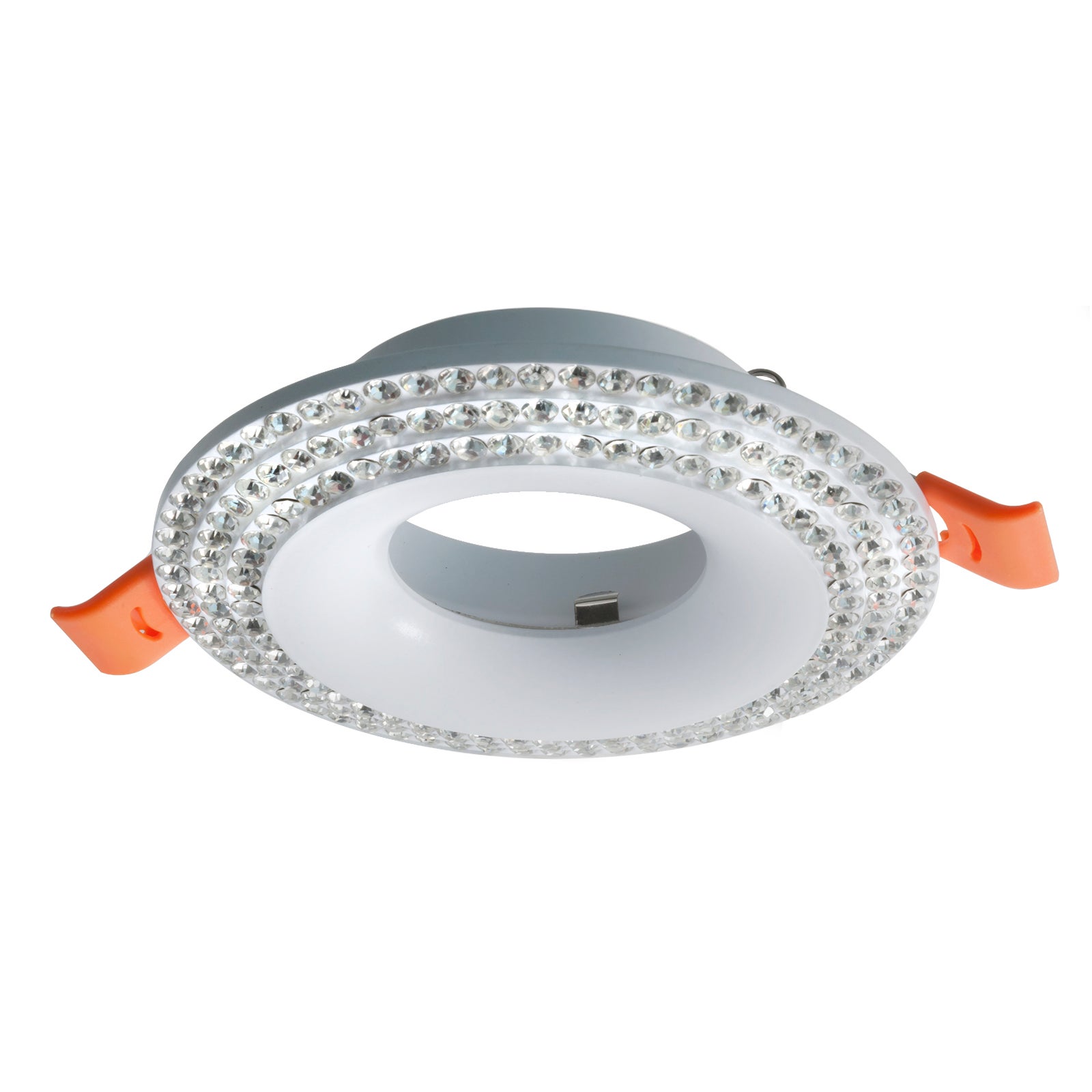Spot encastré fixe ou orientable pour lampes GU10 - COULEUR Blanc - MODÈLE Orientable - | Leroy