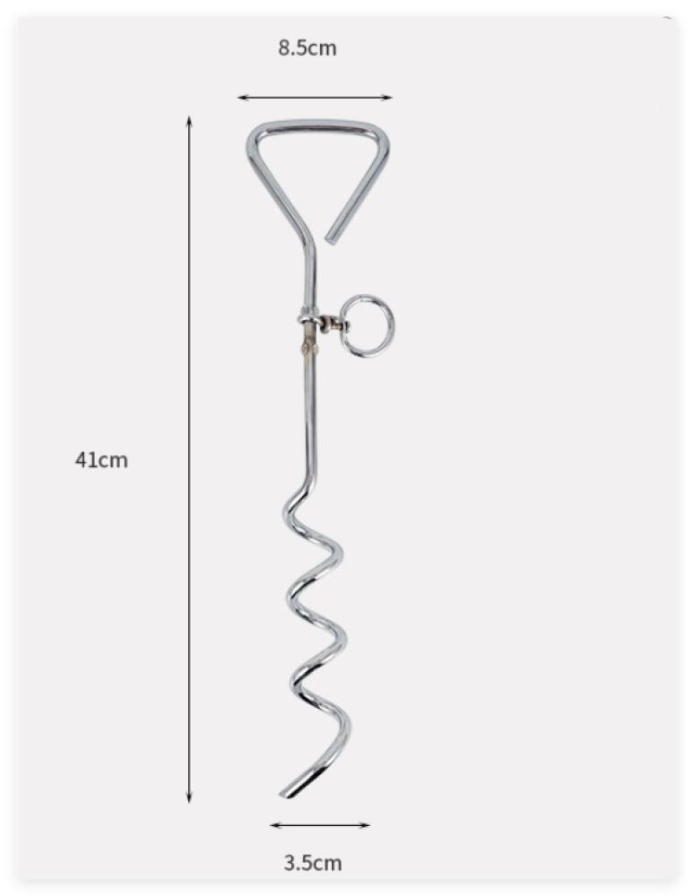 Kit D'Ancrage Au Sol Com-four 8 Pièces - Ancrages + Sangles Pour Tente, Bâche, Pavillon - Fixation Anti-Tempête