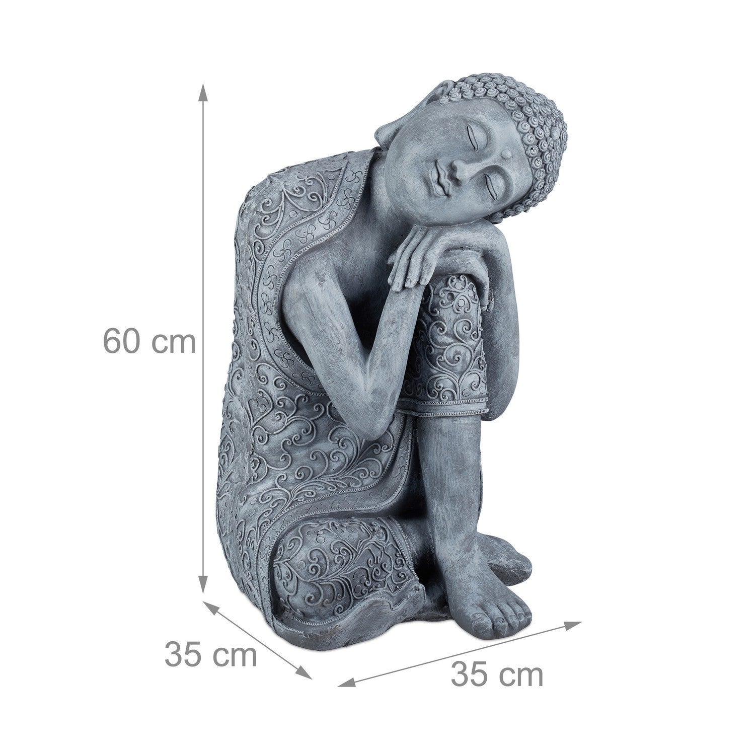 Statue de Bouddha de 60 cm de haut - 4