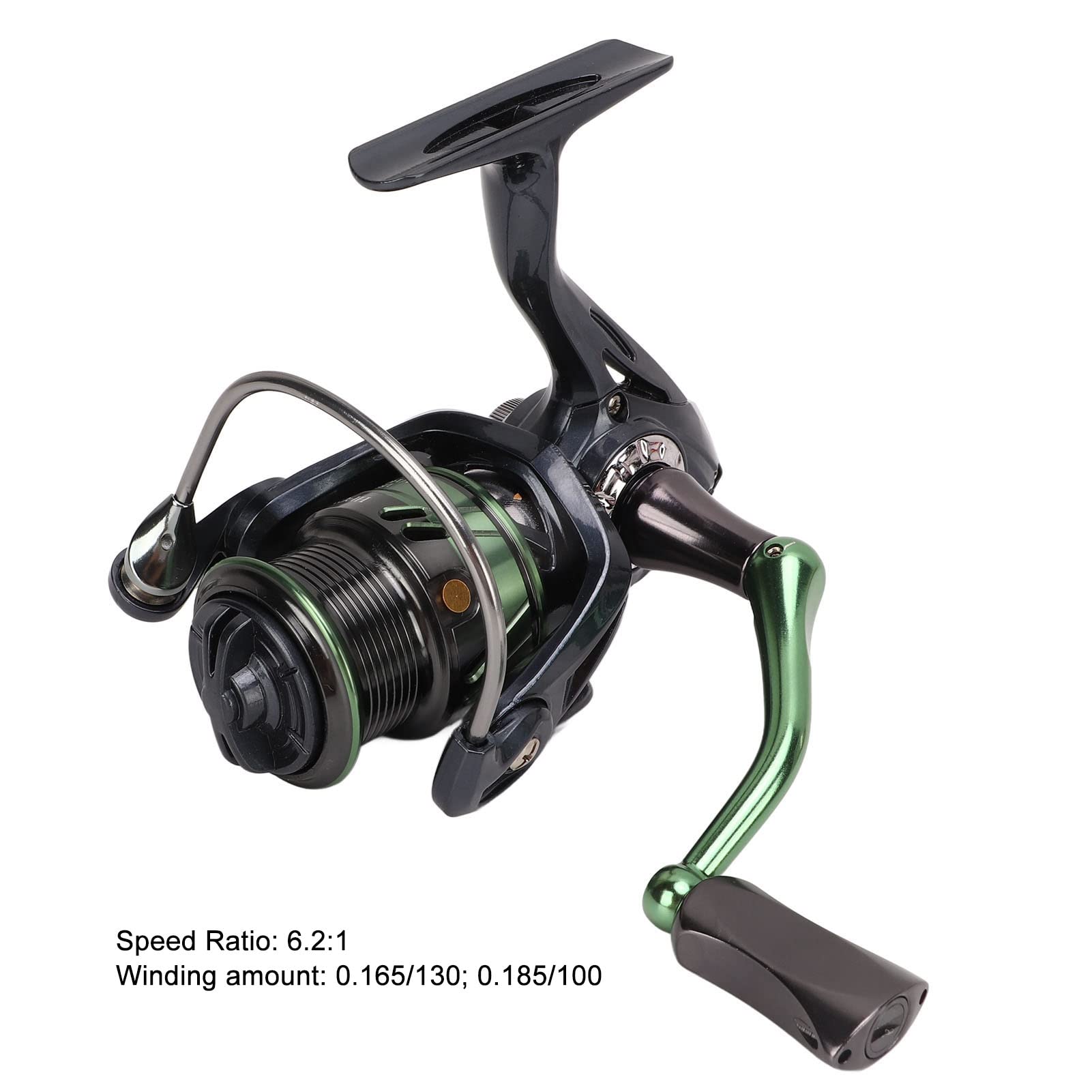 Mulinello da pesca Full Metal HFC1500 Gapless con vite a bilanciere Mulinello da pesca con esca per stagno - 7