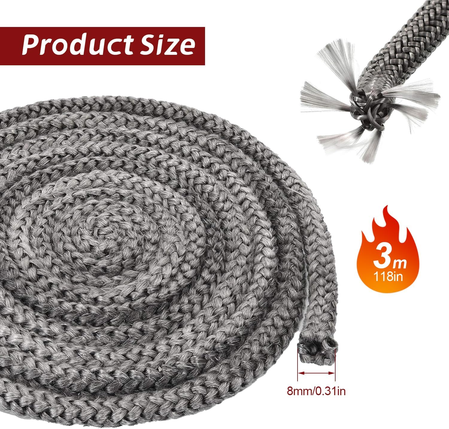 Kit Guarnizione Forno GARANTA 600-603 - Set Con Colla Termoresistente