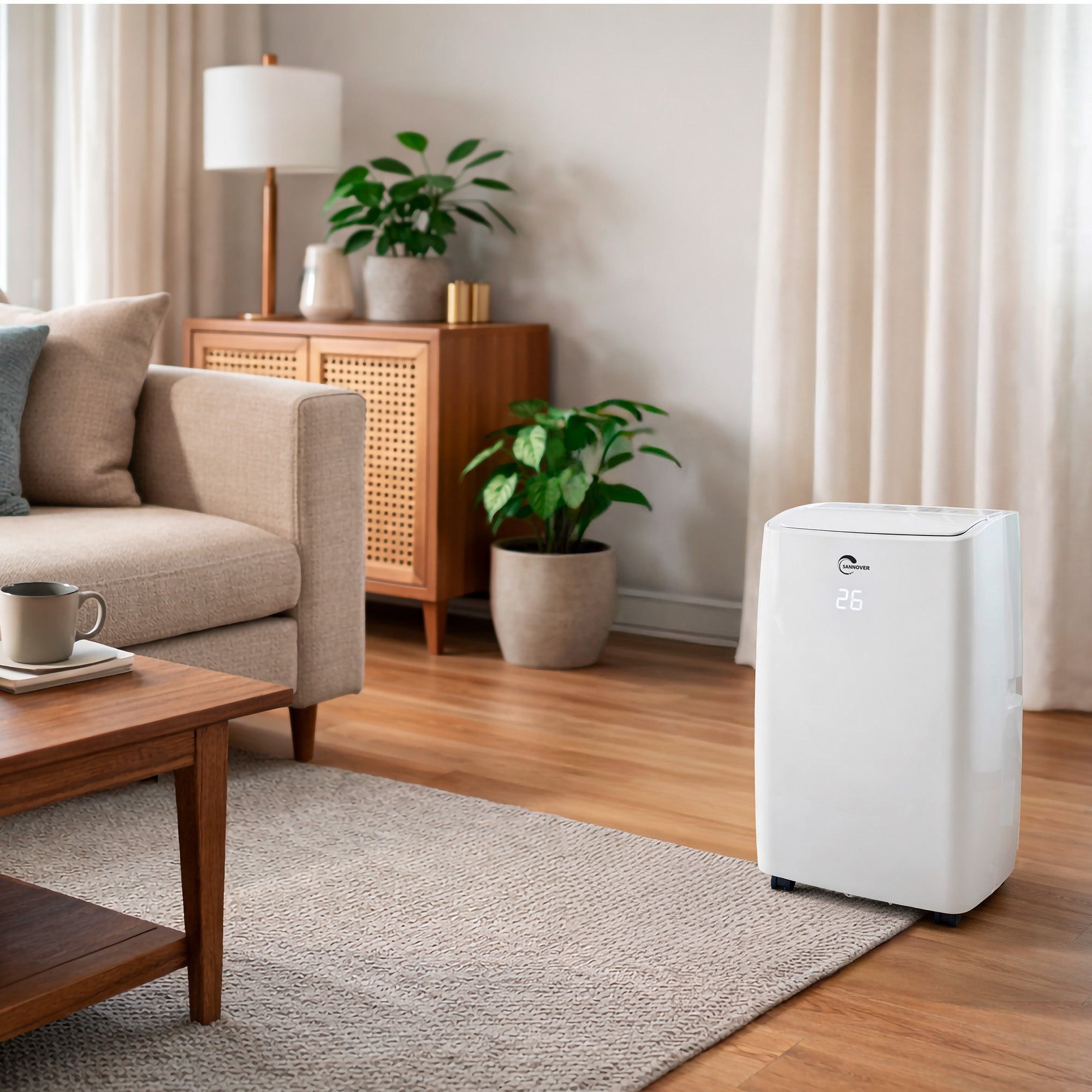 Climatiseur Mobile Réversible (Chaud/Froid) 4,1 kW / 14000 BTU Fresho Sannover - 3