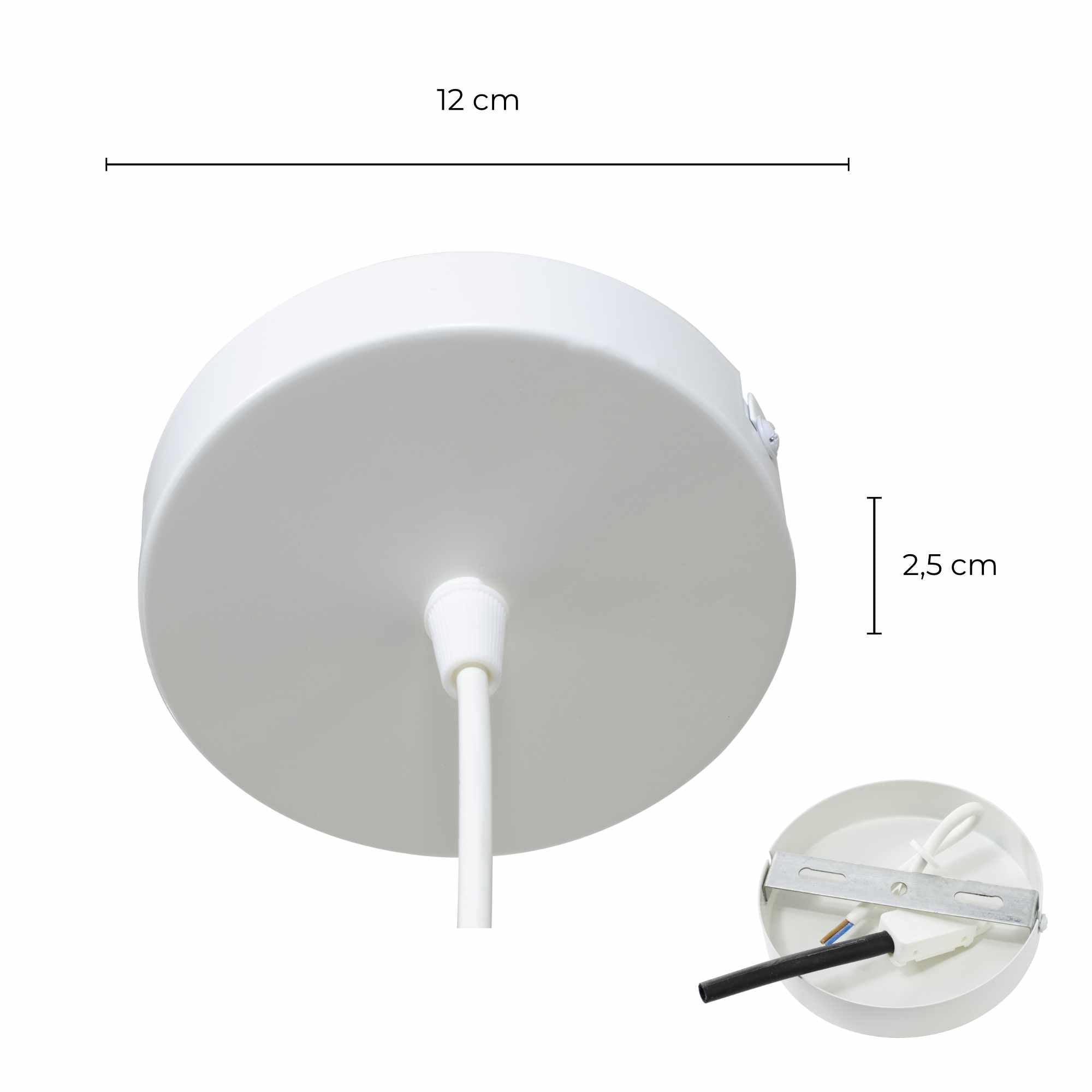 Suspension en métal filaire - MOANDA - Cuivre - C-Création - 7