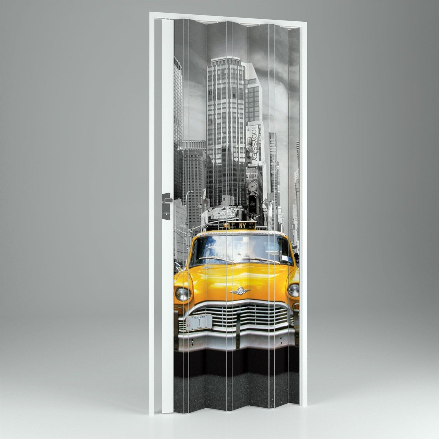 Porte pliante accordéon intérieur en PVC New York 115x214 cm mod. Vera ...