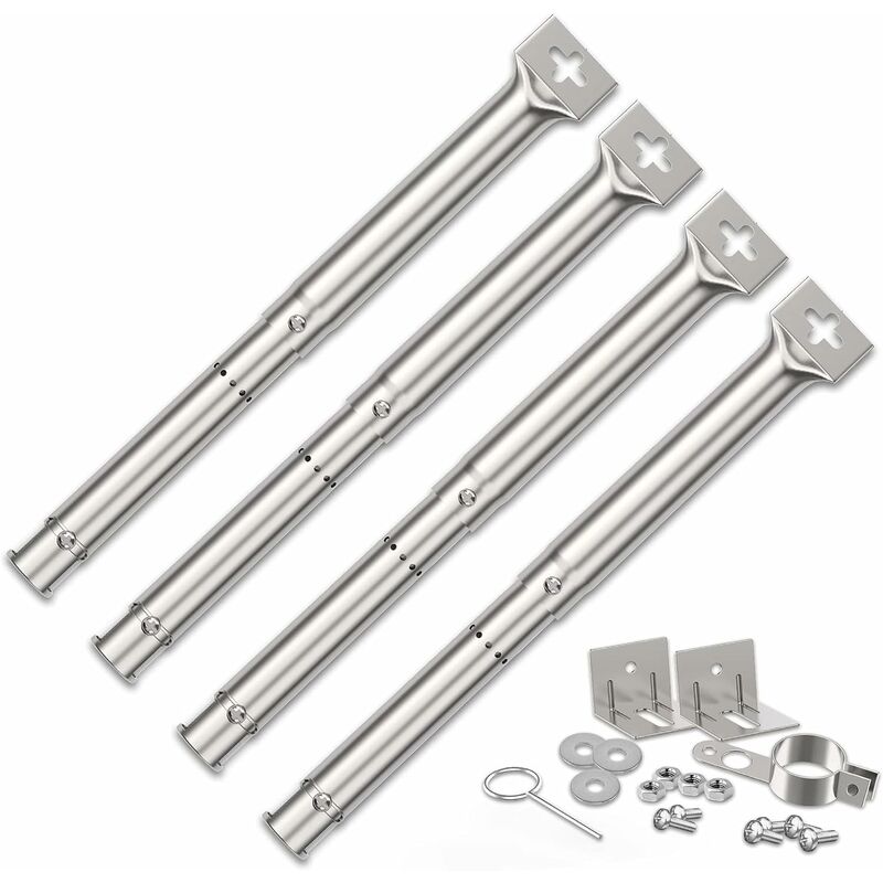 Uniwersalny palnik 12-17,5 cala do FirePlus, Char-Broil, regulowane części zamienne do palników, uniwersalne palniki rurowe do grilla gazowego