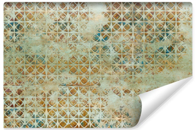 Papier Peint Intissé Photo Pour Salon Motif MOSAÏQUE Abstraction 135cm x 90cm