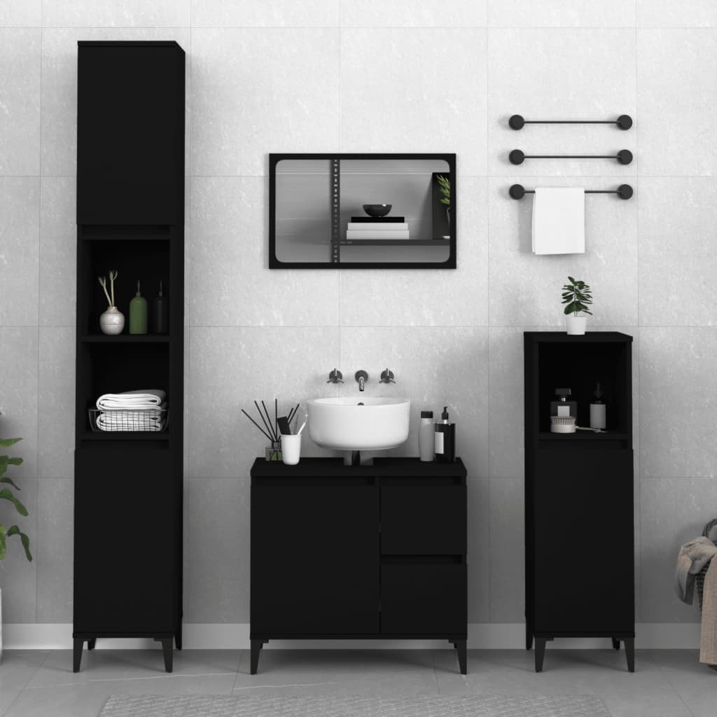 Set Mobile Bagno LIBATO Con Specchio Illuminato – 120 Cm Bianco Lucido – Doppio Lavabo E Cassetti Soft-close