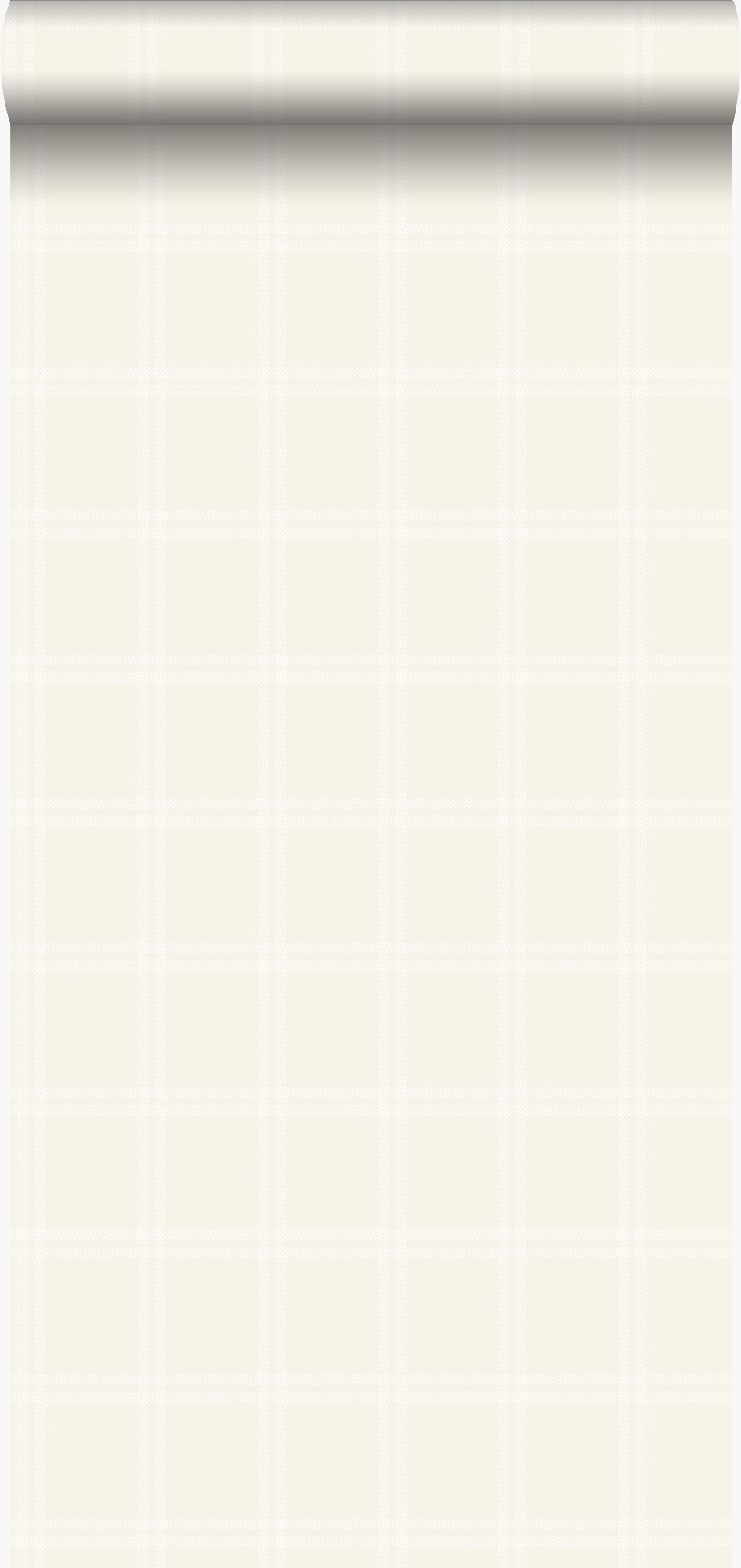 Papel pintado rombo blanco - 53 cm x 10.05 m - origin wallcoverings