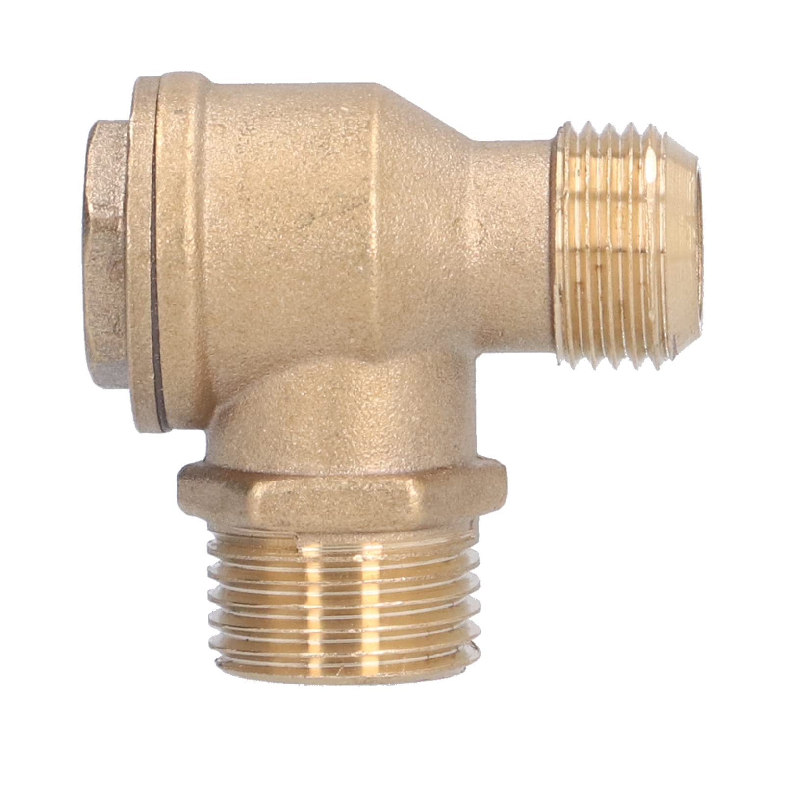 Clapet anti-retour à deux voies en laiton résistant à la corrosion Accessoires remplaçables pour compresseur d'air - 5