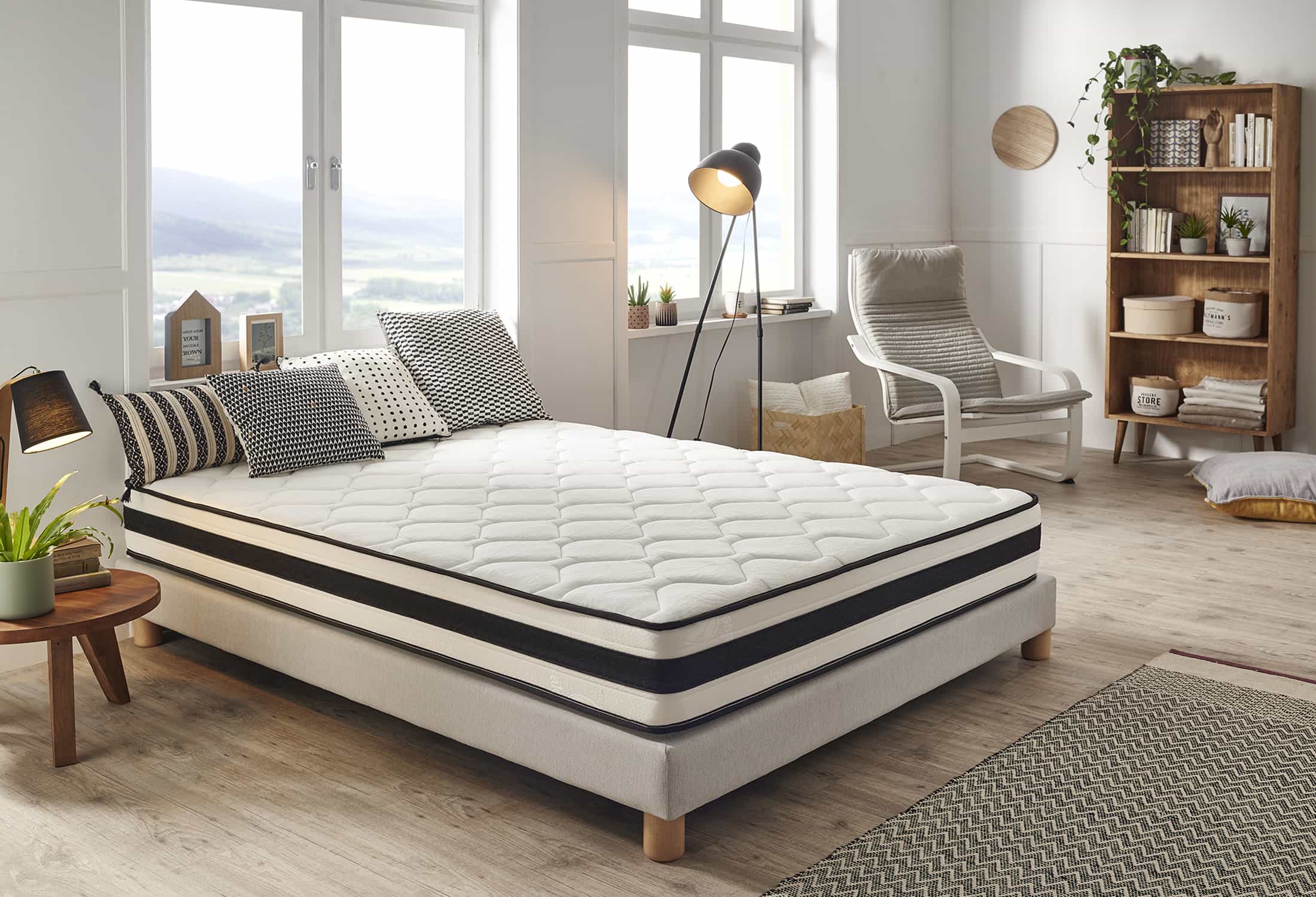 Materac SuperSoft Maxim 21cm, 135 X 200cm - Moonia