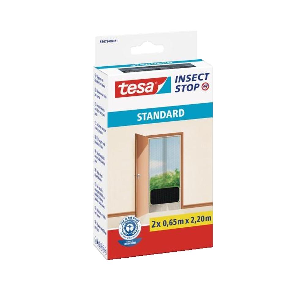 Moskitiera Tesa Standard do cięcia i odporna na promieniowanie UV antracyt