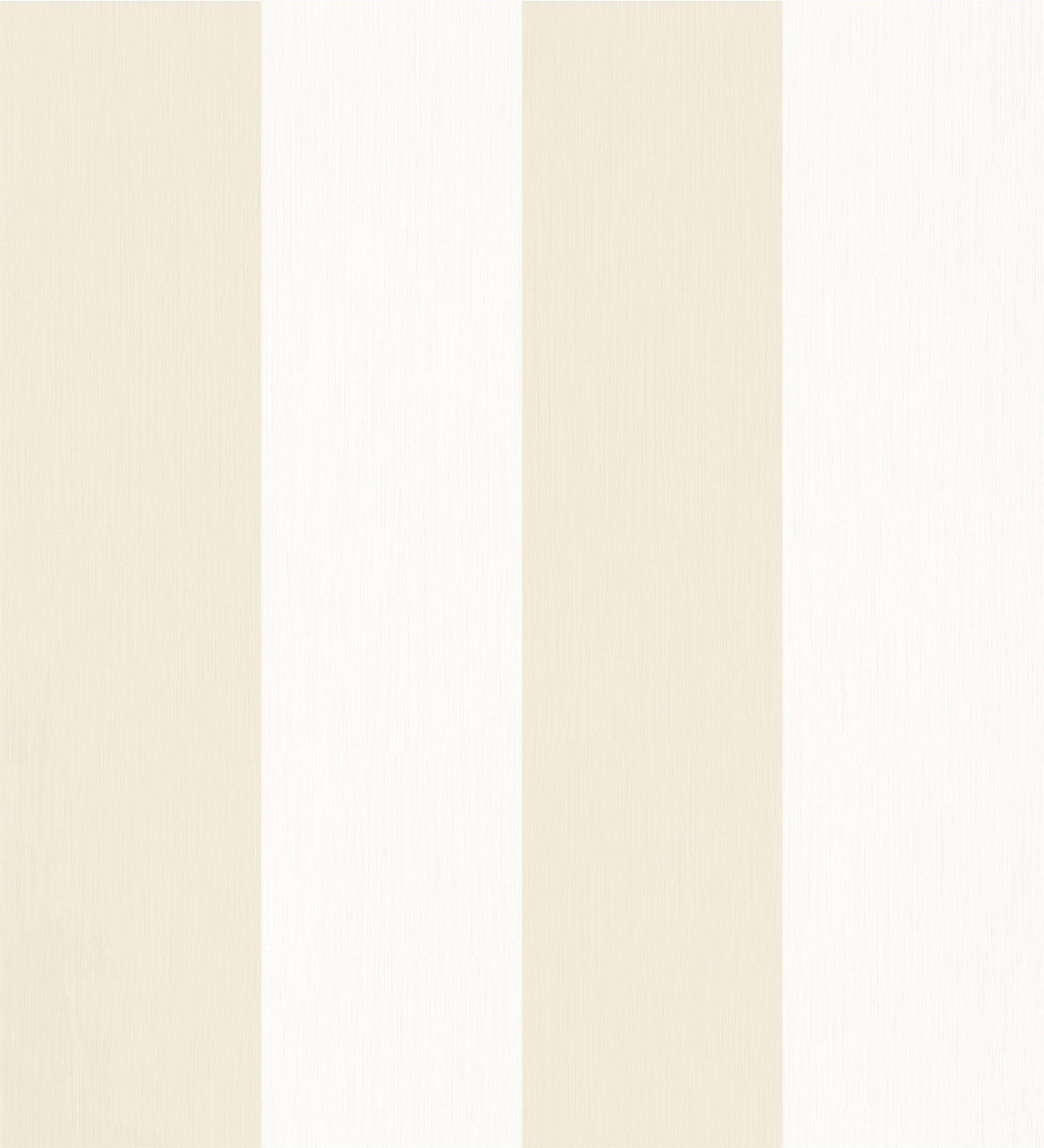 Papel pintado vinílico lavable de rayas anchas beige y blancas con textura en relieve - raya devon vinyl 680247 de gaulan - rollo de 10 m x 0,53 m