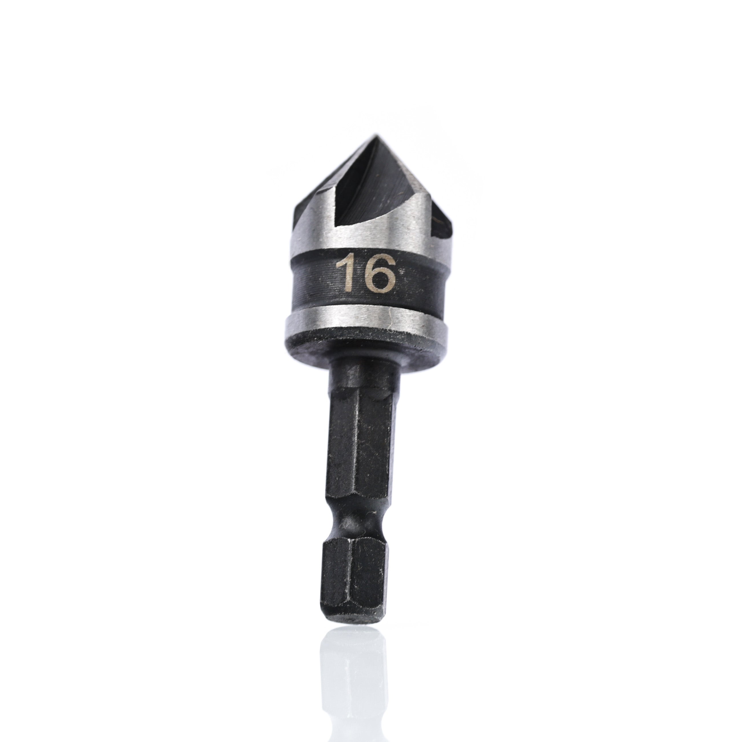 Fraise à Chanfreiner 12/16/19 mm – Set 3 Pièces | Acier Inox | Queue 1/4