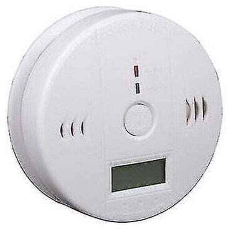Détecteur de monoxyde de carbone, haute stabilité et sensibilité, 10104cm, ABS blanc - 4