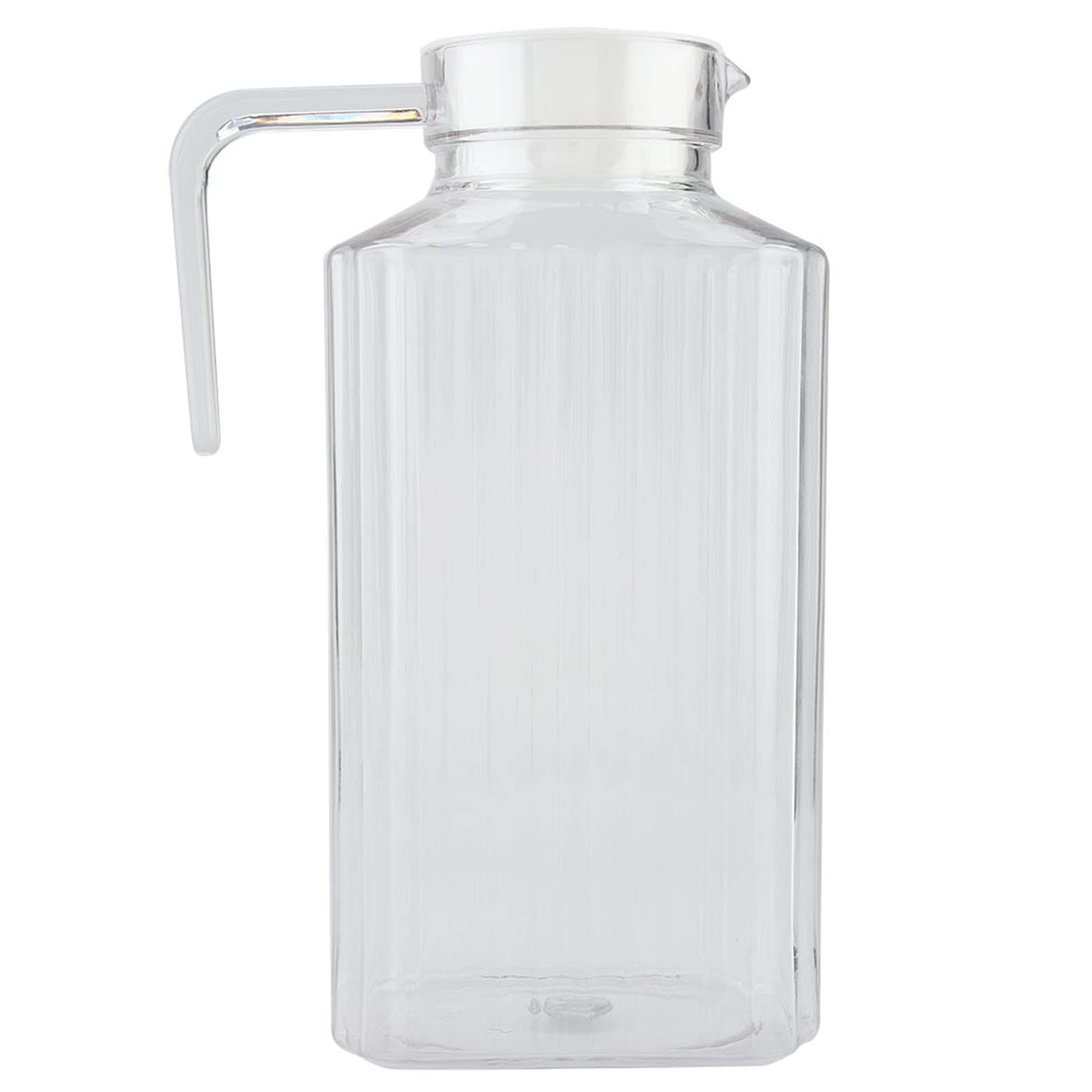 Caraffa In Acrilico Trasparente Yctze Con Coperchio: 500 Ml, 800 Ml, 1100 Ml, 1800 Ml