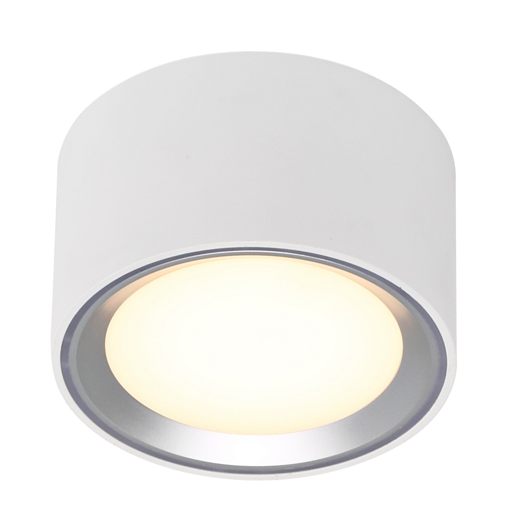Surface spot FALLON Métal Blanc/Acier, H.6 - IP20 - LED Module /Nordlux Intérieur - 3