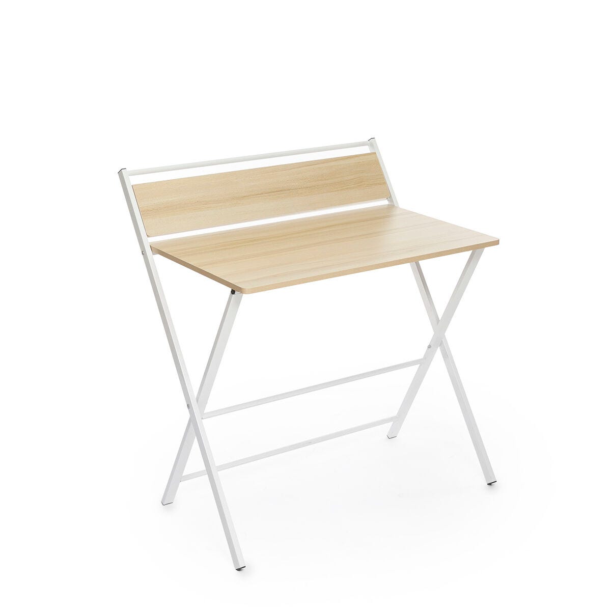 Yaheetech Scrivania Pieghevole per Computer a 2 Livelli 80 cm Tavolo Yaheetech Scrivania Pieghevole per Computer a 2 Livelli 80 cm Tavolo