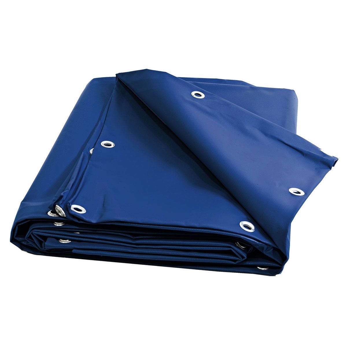 Lona para madera 2x3 m azul - garantía de 10 años tecplast - xp640bo - protección impermeable para cubrir leña - hecha en francia