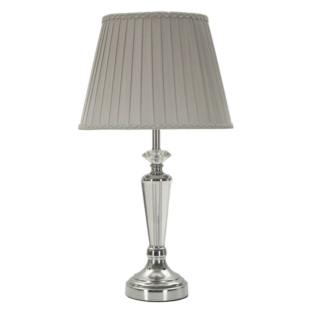 Lampa Stołowa Devereux, Metal, Srebrny, Seven Design