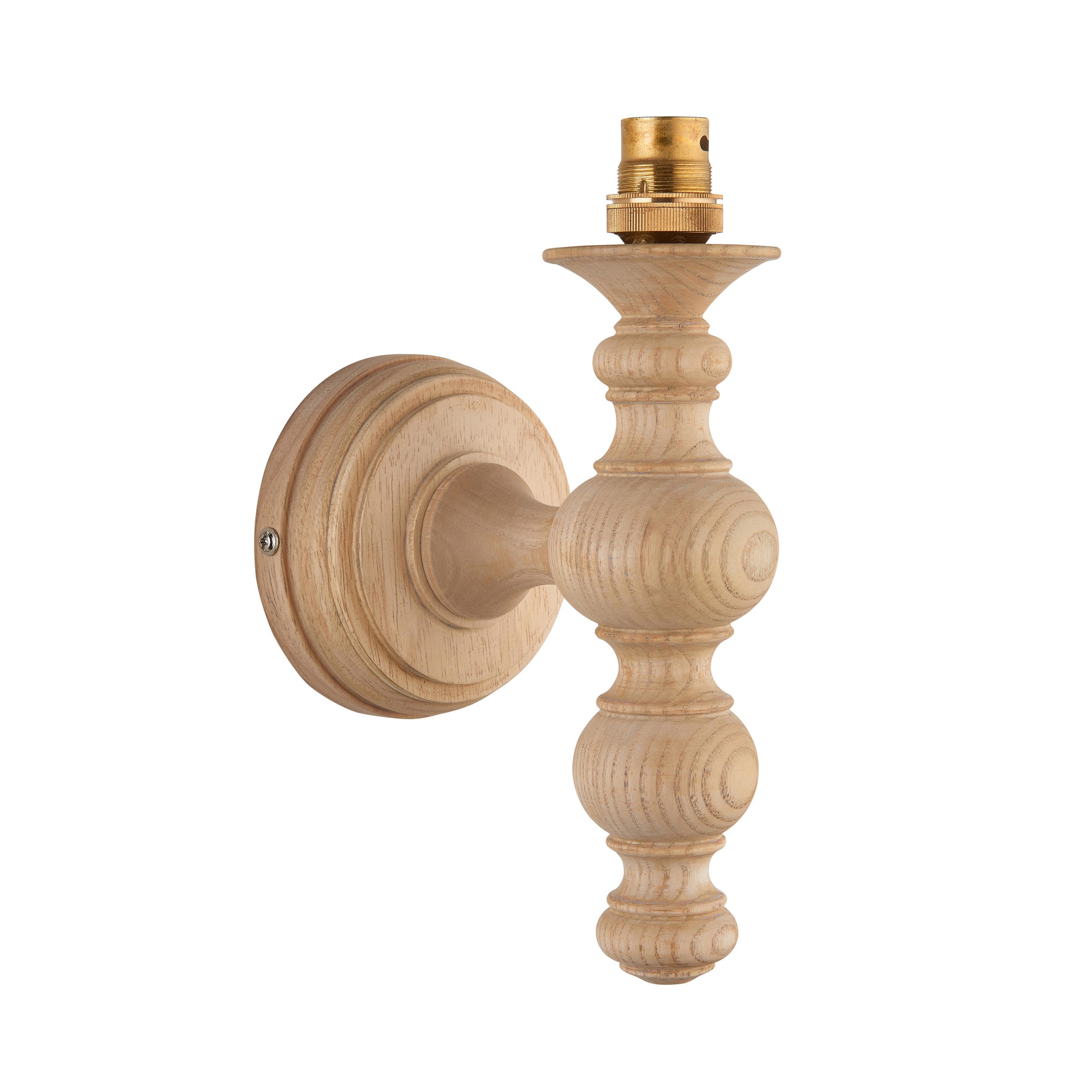 Kinkiet BIBURY naturalny jesion 1xB22x60W drewno wym:23,2x11x14,5cm IP20 Endon