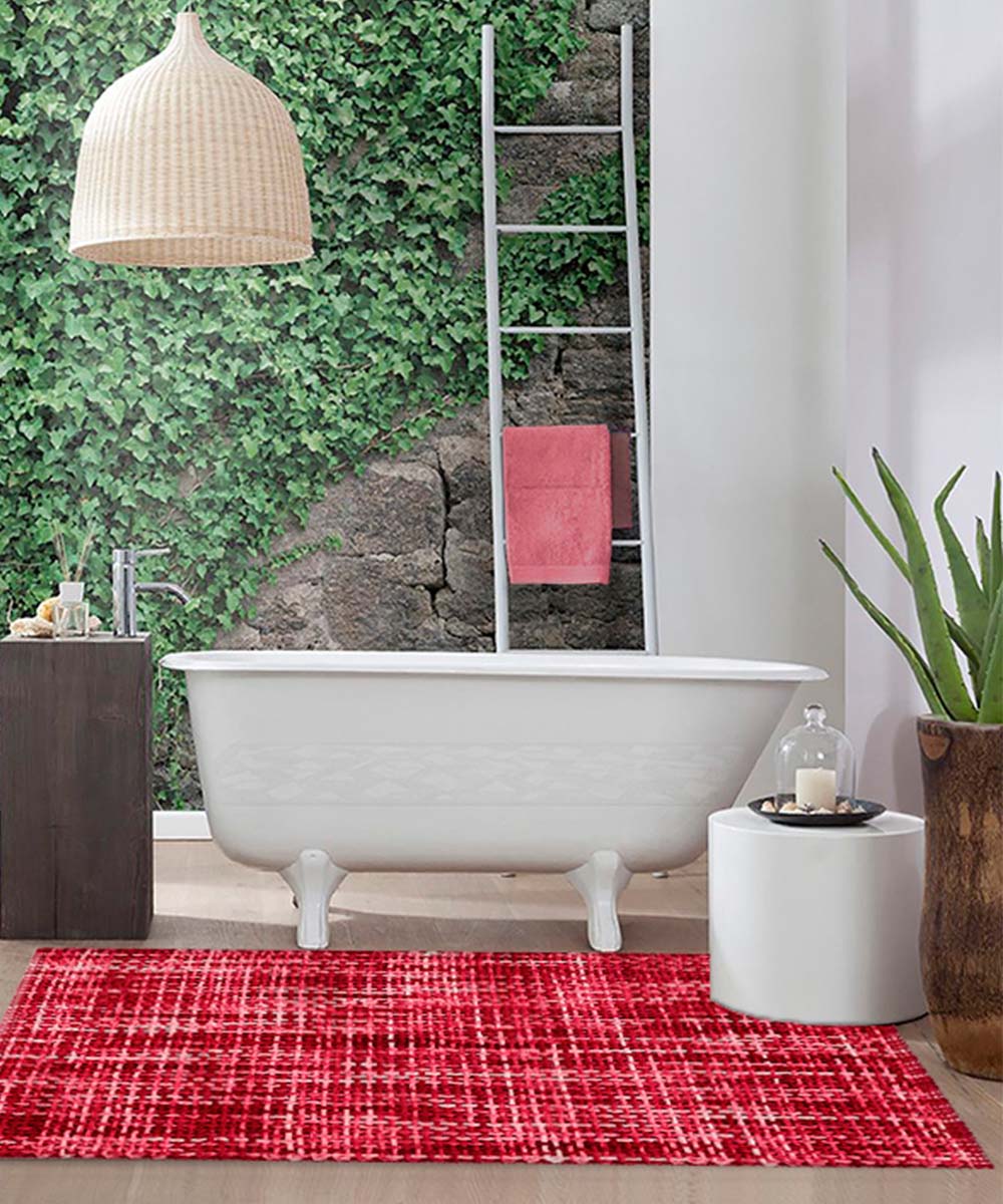Dywan CRAZY 60X120 RED | GalleriaFarah1970