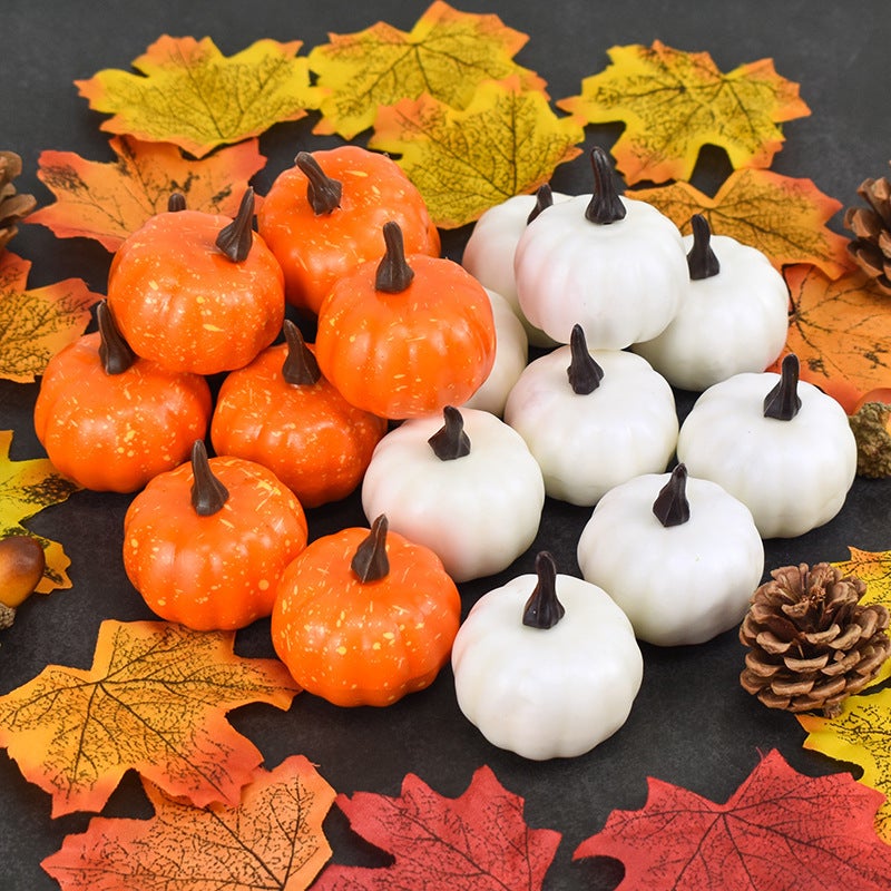 Navidad Uds Guirnalda De Calabaza Peque A Para Halloween Accesorios De Decoraci N De