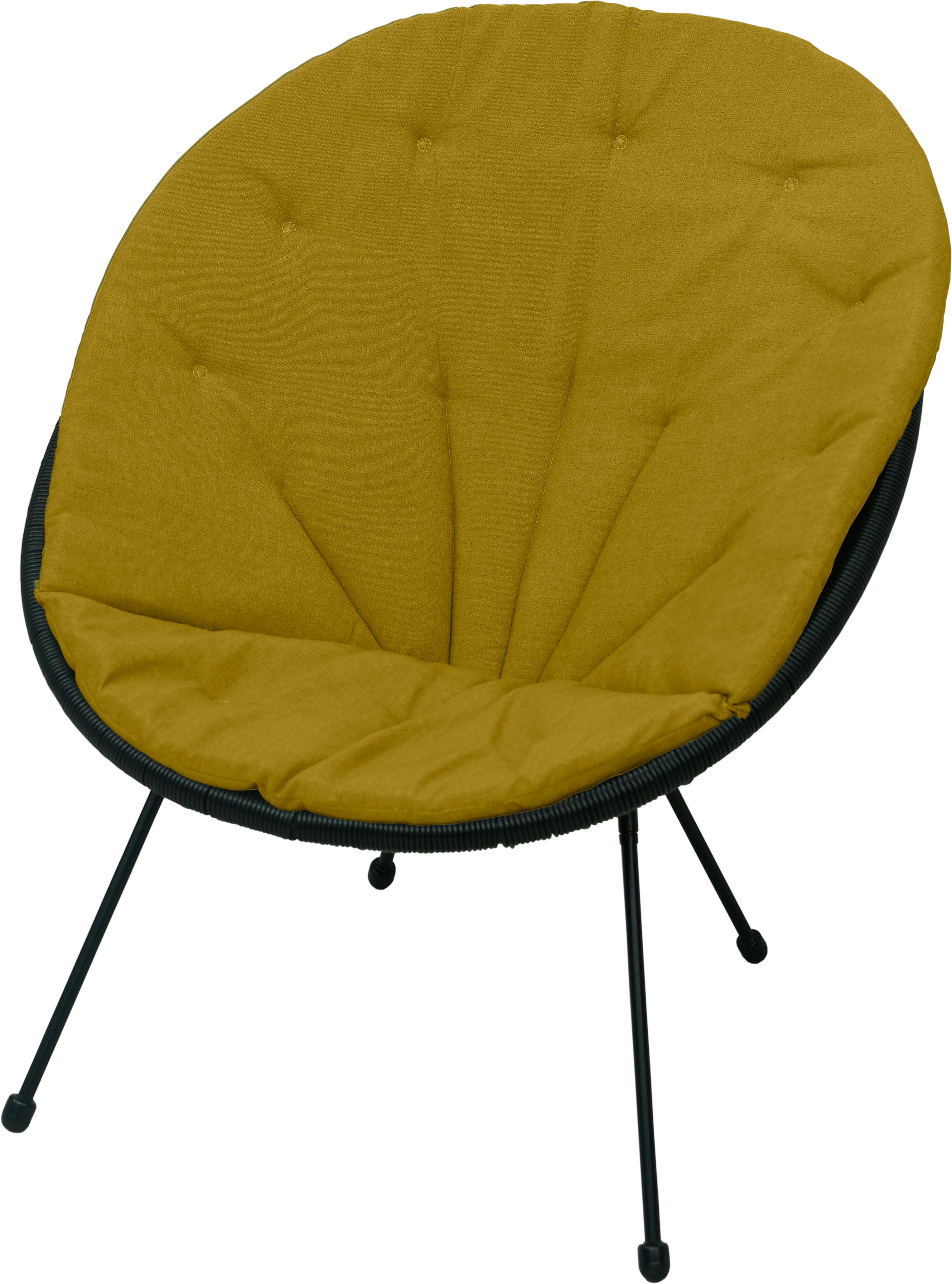 Poduszka na fotel żyłkowy AMPO miodowy melanż Acapulco 1 szt.