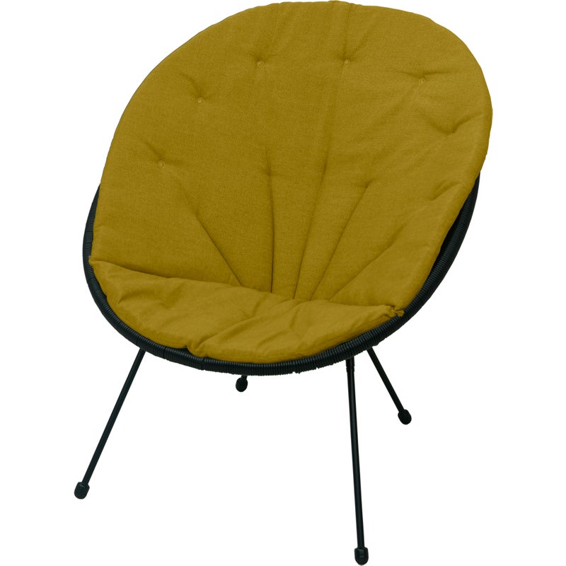 Poduszka na fotel żyłkowy AMPO miodowy melanż Acapulco 1 szt.