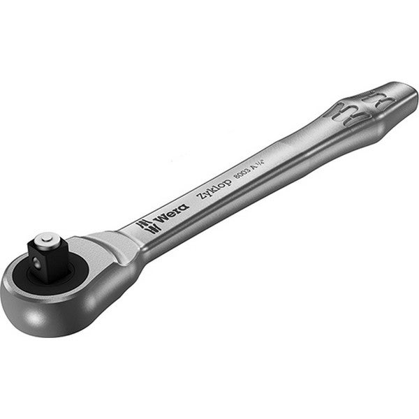 Wera 8003 A Grzechotka Zyklop Metal z kwadratem przelotowym z napędem 1/4"- 004003