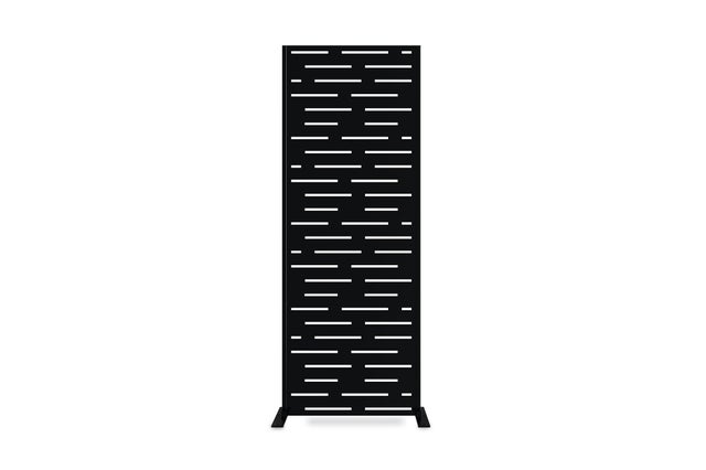 Panneau décoratif ARLBERG noir H.160cm motifs intégral