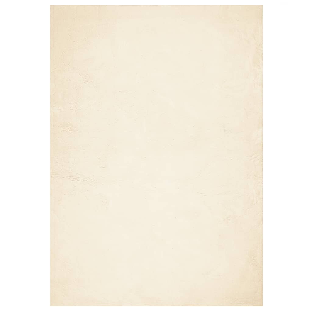 Alfombra de salón | alfombra de pelo corto suave lavable huarte crema 200x280 cm cfw65735