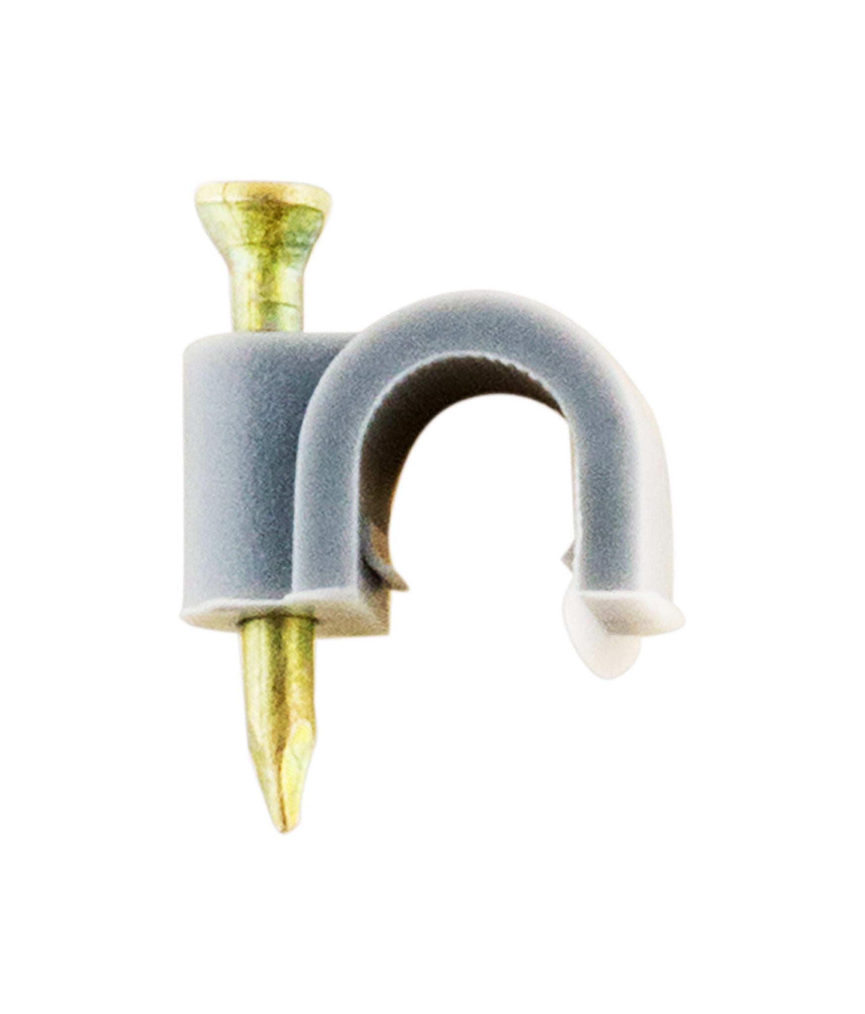 Lot De 100 Crochets De Fixation 14mm - Gris - Zenitech | Leroy Merlin